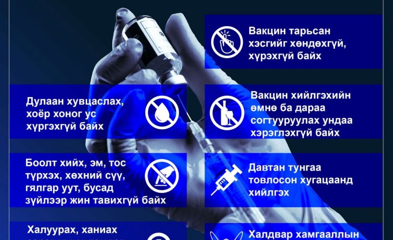 ВАКЦИН ХИЙЛГЭСНИЙ #ДАРАА АНХААРАХ ЗҮЙЛС…✅✅✅
